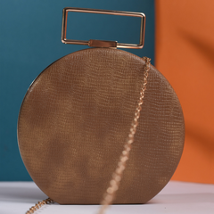 Celine Gold & Brown